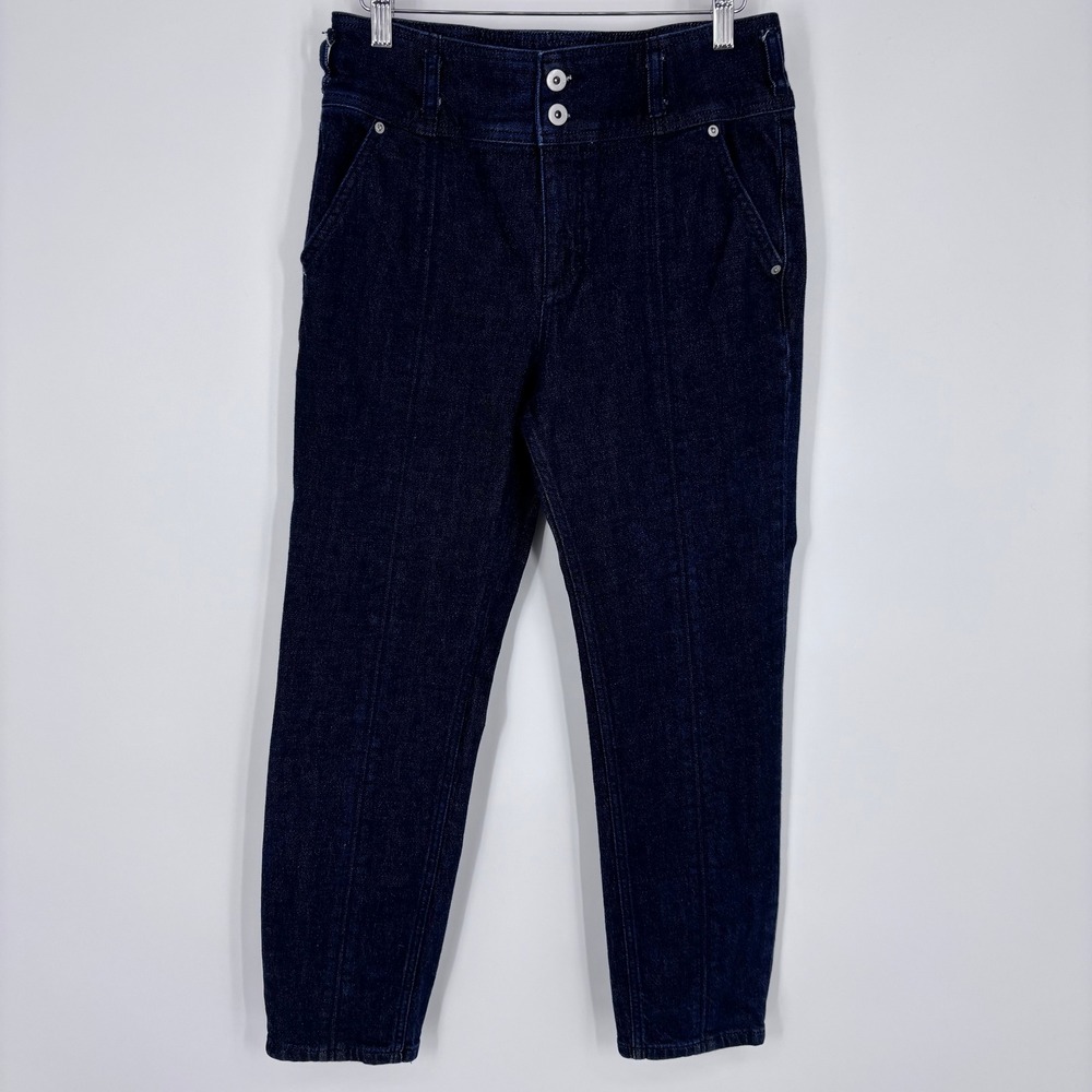 Pilcro and the Letterpress Anthropologie High Rise Tapered Jeans Womens Size 30